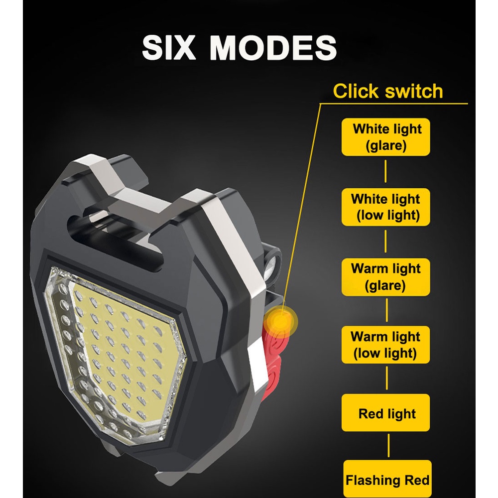 [[ HADIAH PERCUMA Lampu Rantai Kunci LED Mini Mutifuction Lampu Suluh Mudah Alih Lampu Kerja dengan Pemetik Rokok Corks