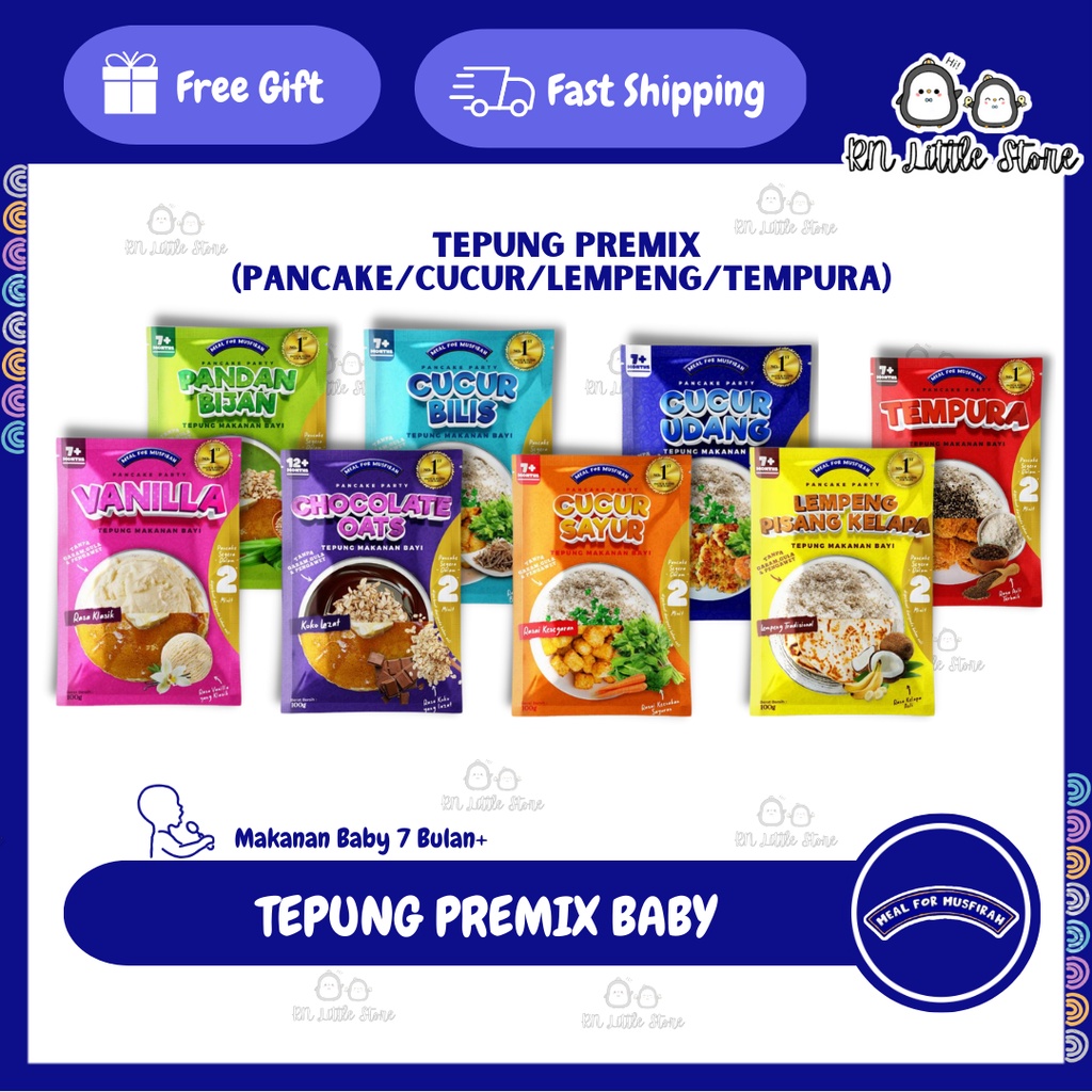 Meal For Musfirah Baby Food Makanan Baby 7 8 9 10 Months Tepung Baby ...