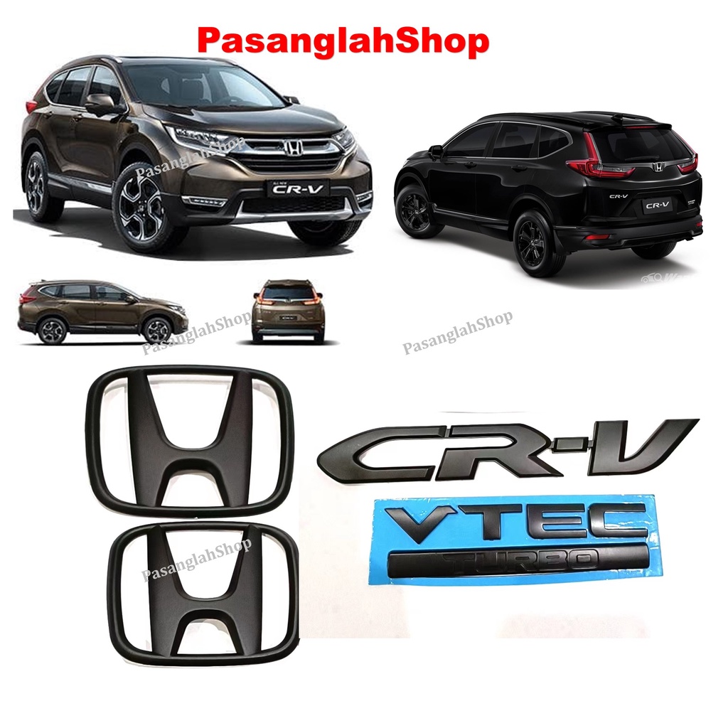 Honda CRV CRV Vtecturbo Ivtec Logo Car Emblem Sticker For Honda CRV