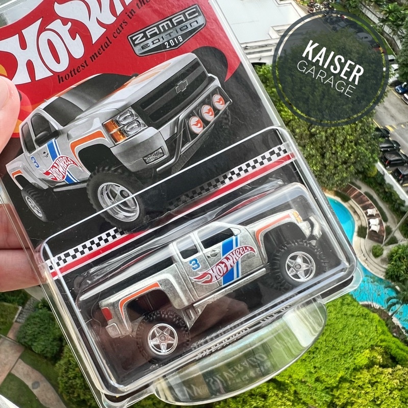 Hot Wheels Mail In Chevy Silverado Off Road Zamac Edition Protector Included Shopee