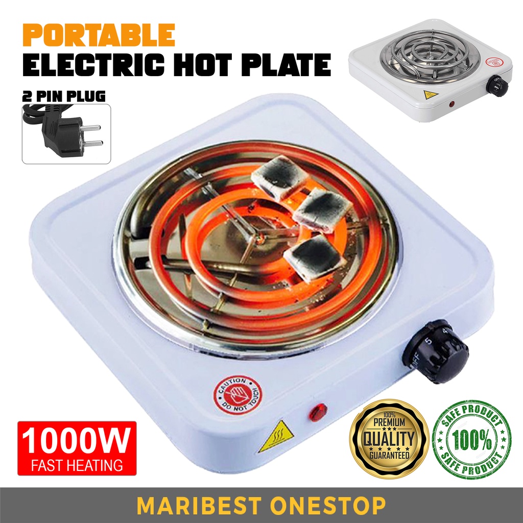 ZD-2020B HOT PLATE ELECTRIC COOKING Portable Electric Stove Kitchen Compact Hot Plate Burner Outdoor Random Colour