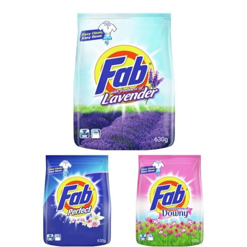 FAB Detergent Powder 630g Shopee Malaysia