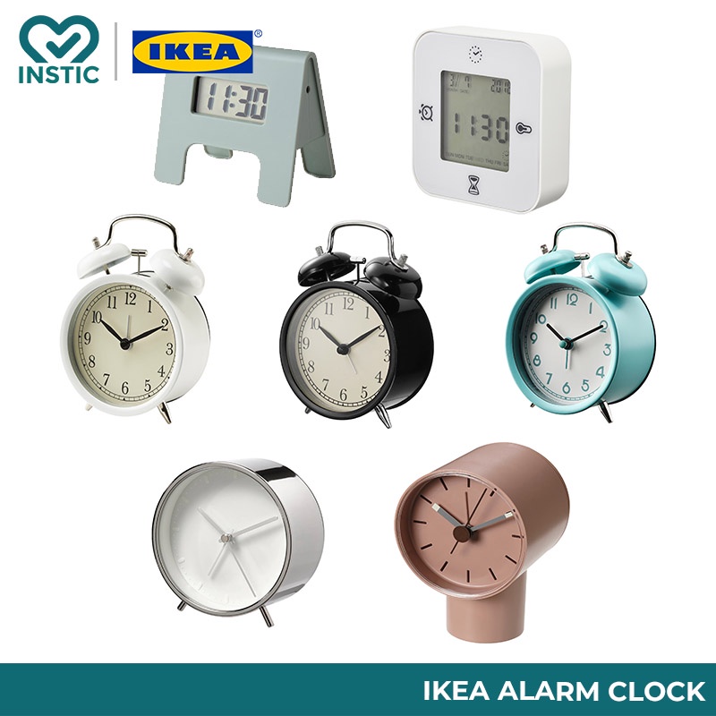 IKEA Alarm Clock BAJK l KUPONG l KLOCKIS BONDTOLVAN l DEKAD l PLIRA l
