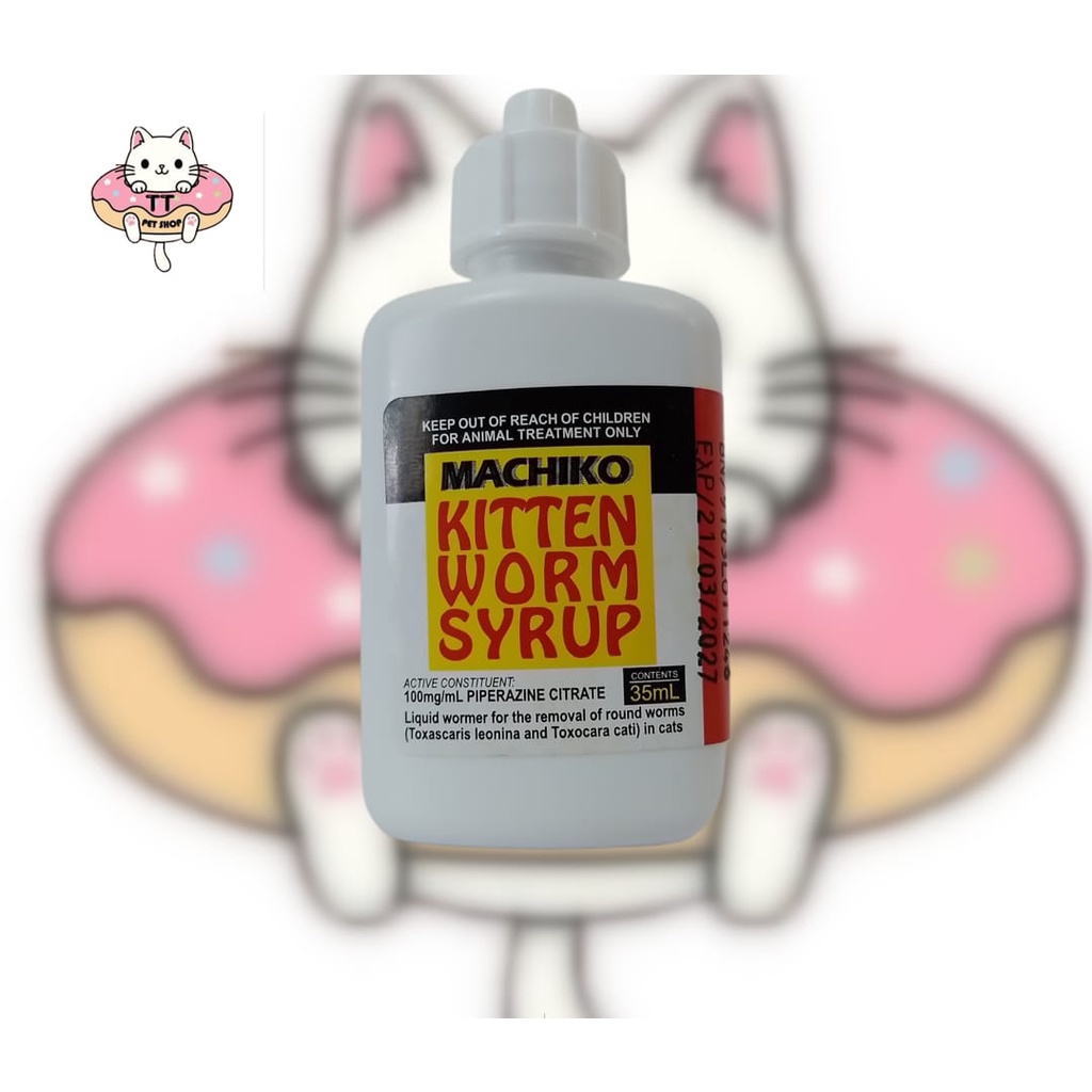 Machiko Cats & Kittens Deworm Syrup (Ubat cacing) 35ml Shopee Malaysia