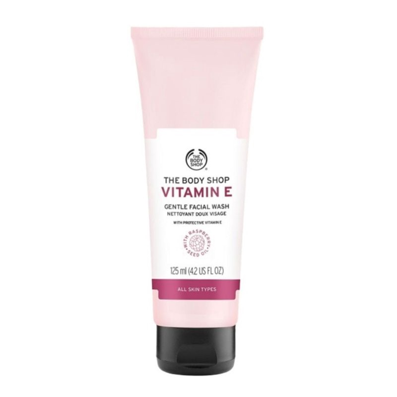 The Body Shop - Vitamin E Gentle Facial Wash 125ml | Shopee Malaysia