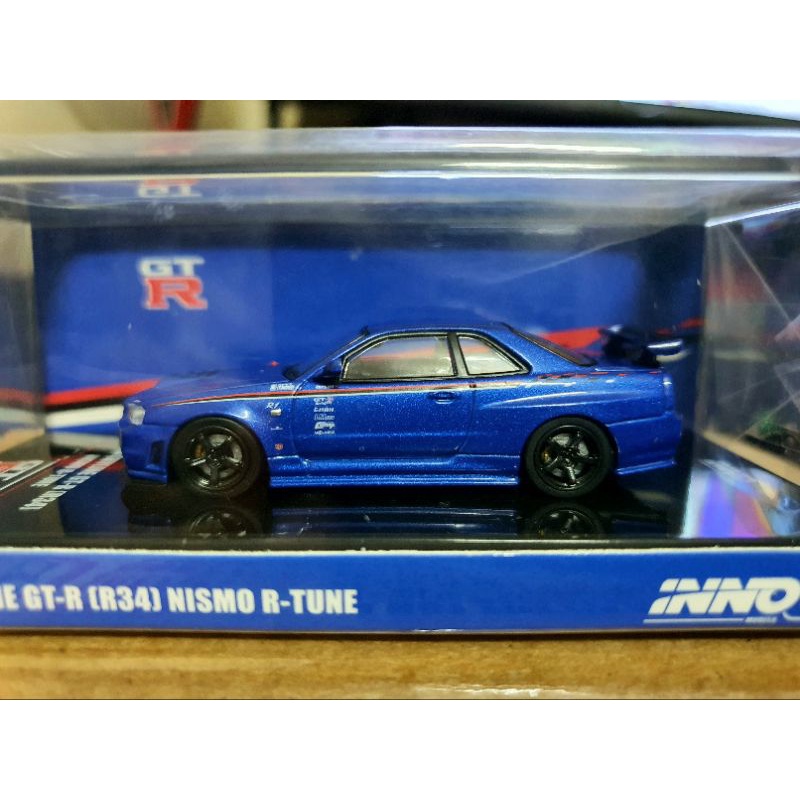 INNO64 1:64 Nissan Skyline GT-R (R34) TOP SECRET In Gold – Model Cars - Foto 12