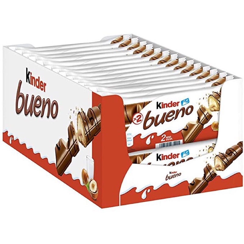 Chocolate Kinder Bueno Milk Chocolate Covered Wafer With Smooth Milky ...