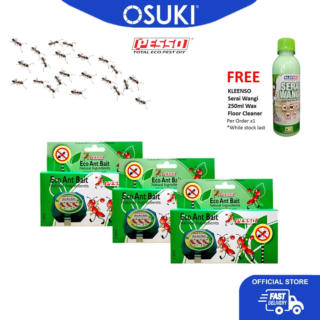 PESSO Eco Ant Bait (2 Pcs x 3 Packs) | Shopee Malaysia