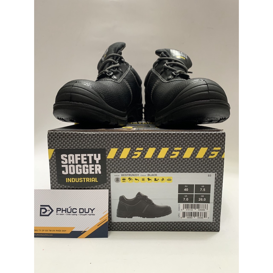 Safety JOGGER BESTRUN S3 LOW-NECKLACE PROTECTIVE SHOES (BLACK SOLES) COMMITTED TO GENUINE PRODUCTS