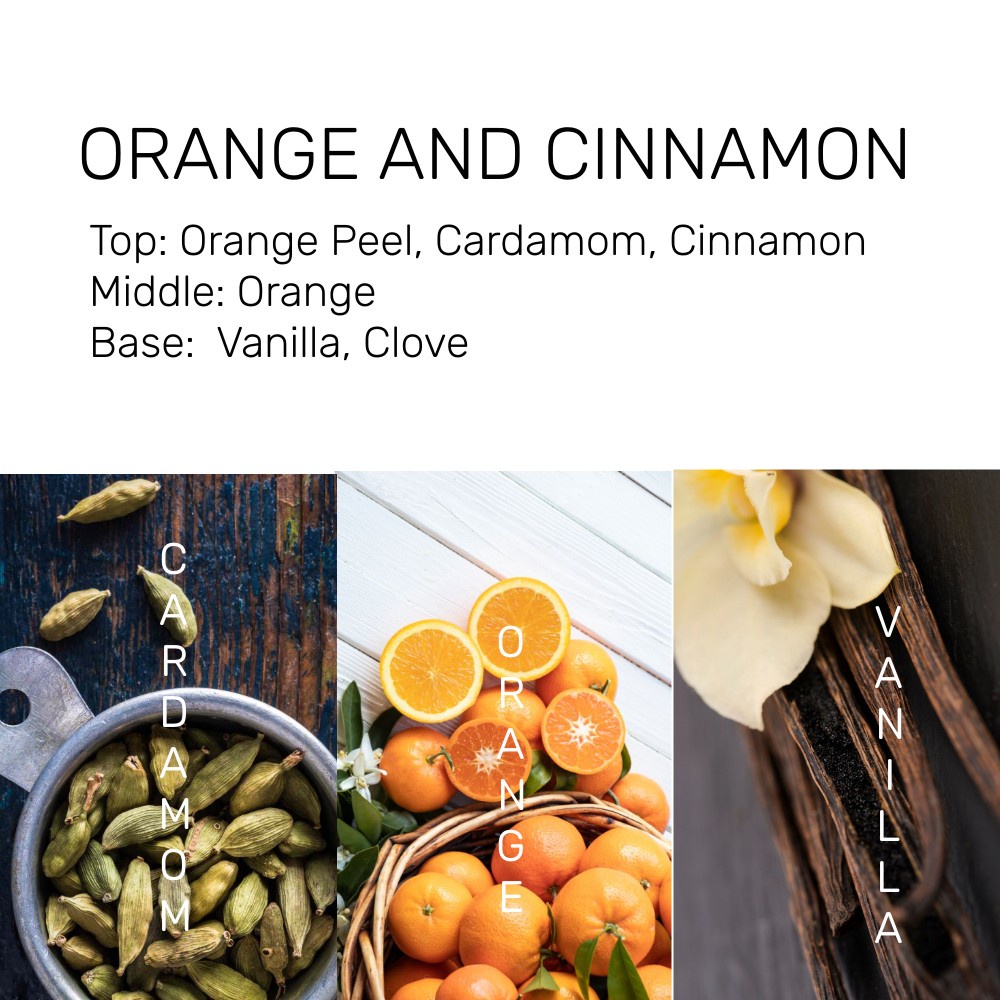 Orange and Cinnamon - 50ml Candle/ Cosmetic/ Perfume Fragrance Oil