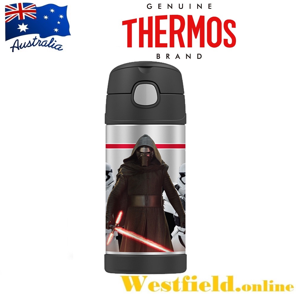 [Australia Import] Thermos FUNtainer Vacuum Insulated Stainless Steel Drink Bottle (Star Wars Kylo Ren) (355ml)