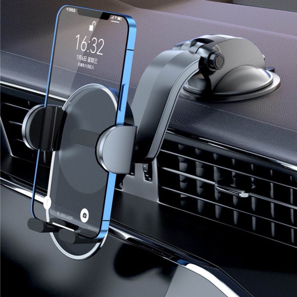 Super Suction Car Phone Holder Suction Cup Adjustable Dashboard Phone