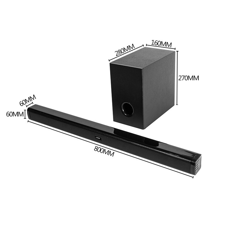 [Local Seller] EXTRA GIFT  Wireless Bluetooth Soundbar & Bass subwoofer with 3D Stere