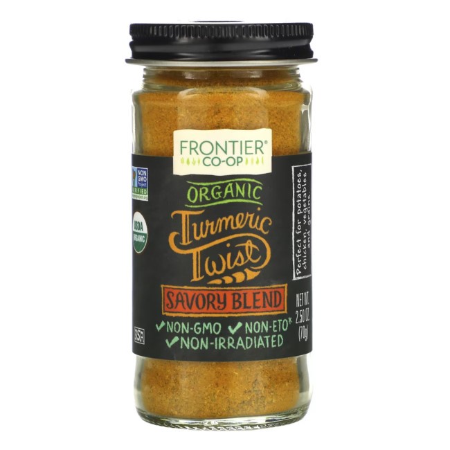 Frontier Co-Op, Organic Turmeric Twist, Savory Blend, 2.50 oz (70 g)