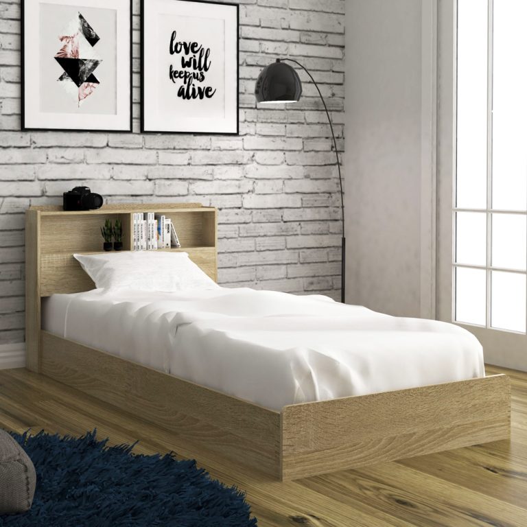 single bed frame LANNA GERRAD single size storage bed frame/ katil