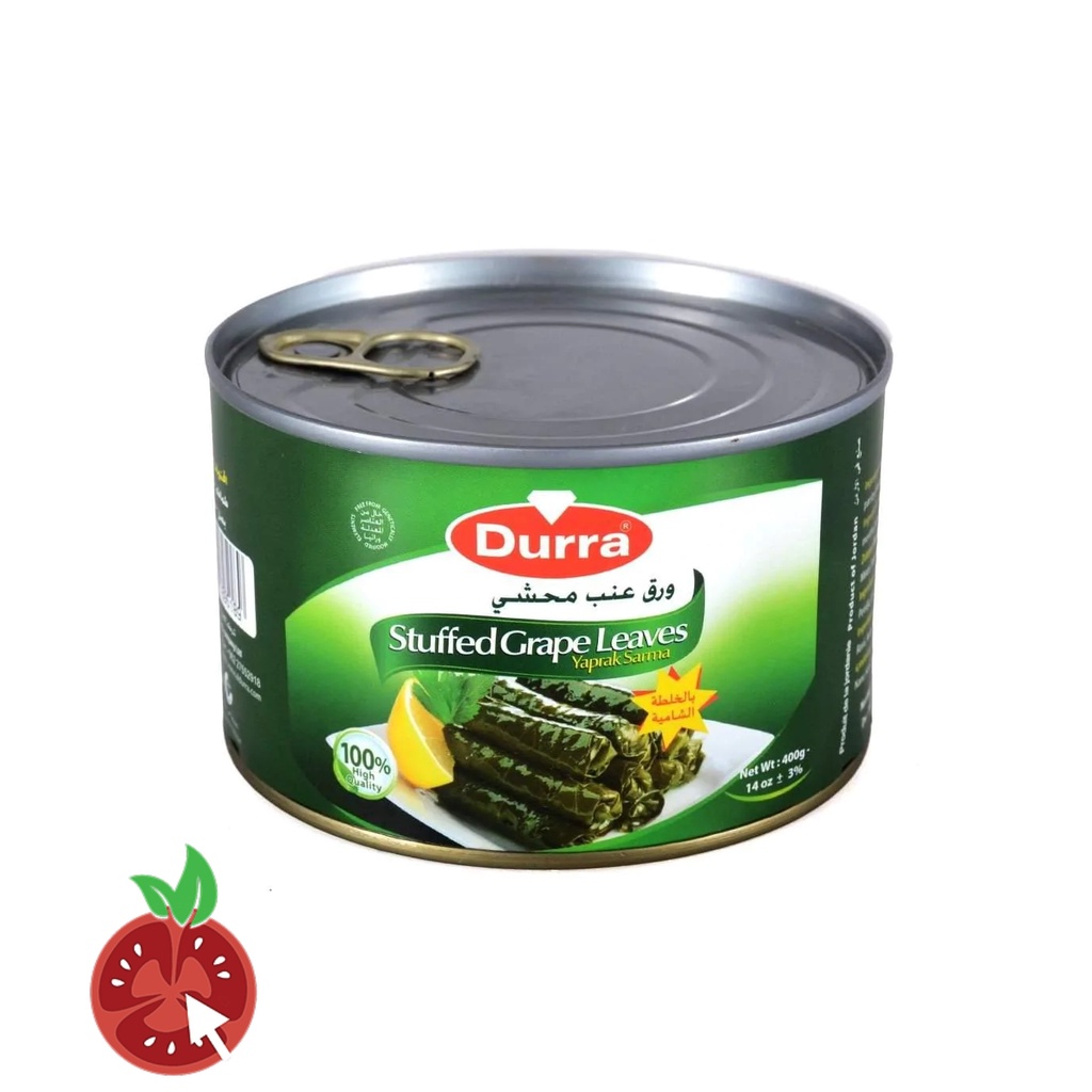 Durra Stuffed Grape Leaves With Rice 400g Shopee Malaysia