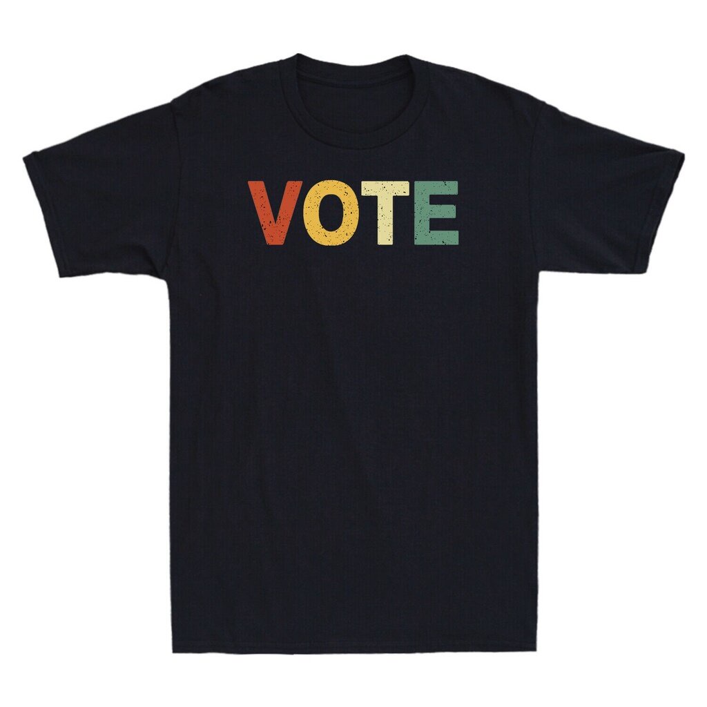 New Year Sale Top S Men T Shirt Vote 2020 Voting Rights Election Funny Gift Vintage Mens T-Shirt Popular