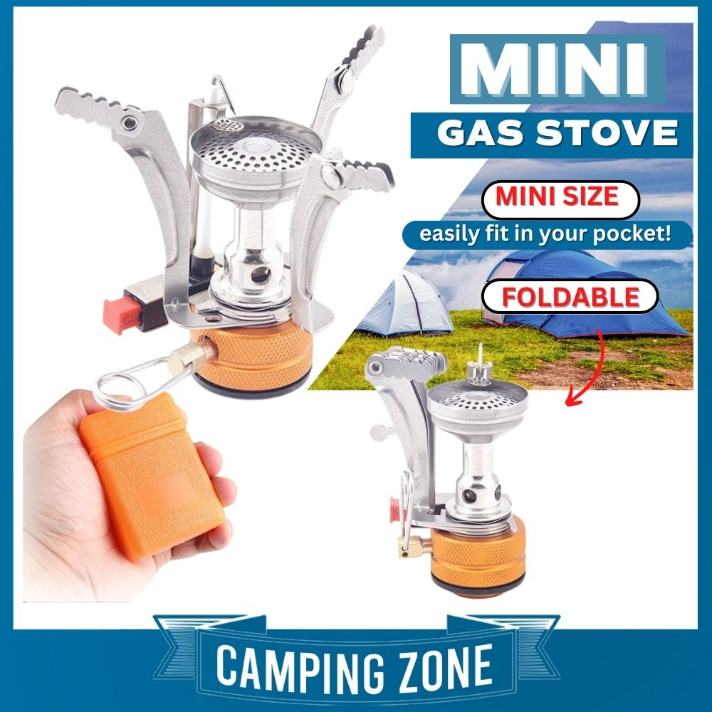 Mini Stove Portable Gas Camping Gas Burner Cooking Stove Cooking Gas