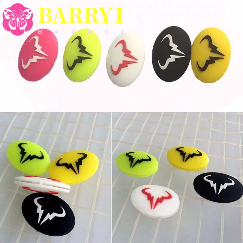 BARRY1 Tennis Racket Shock Absorber Cartoon Racquet Sports Bull Head