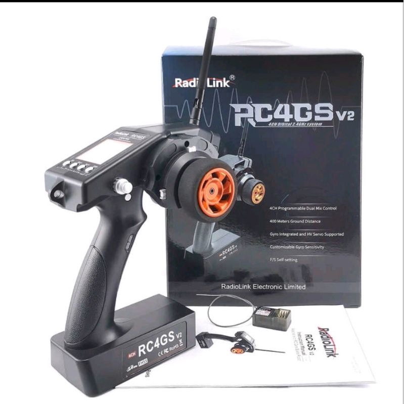 Radiolink RC4GS V2 4CH Digital 2.4GHZ system Shopee Malaysia