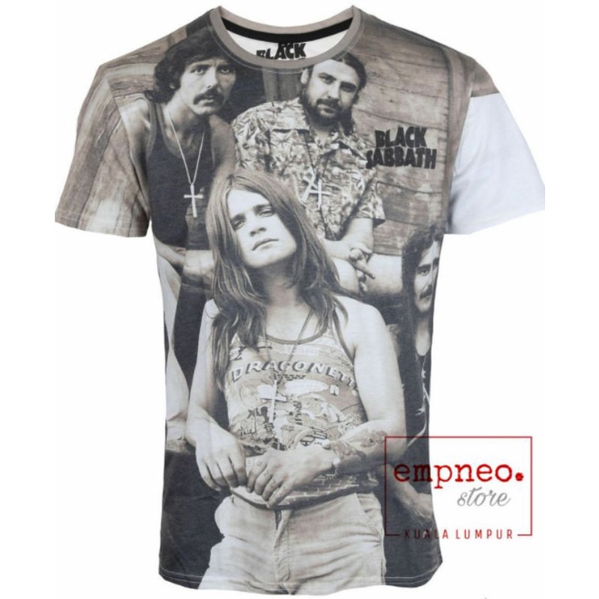 Black Sabbath Band T-shirt (Official Merchandise)