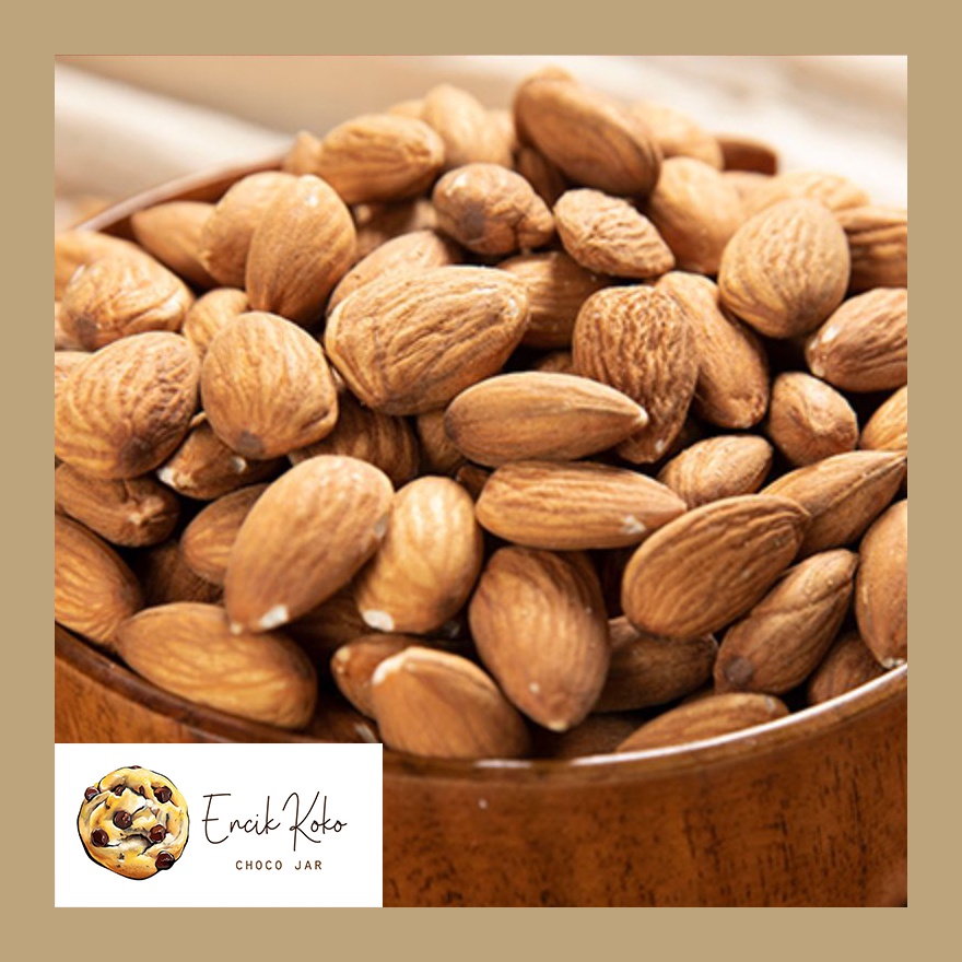 [Fresh Stock] Roasted California Almond Bulk Pack (600g) Shopee Malaysia