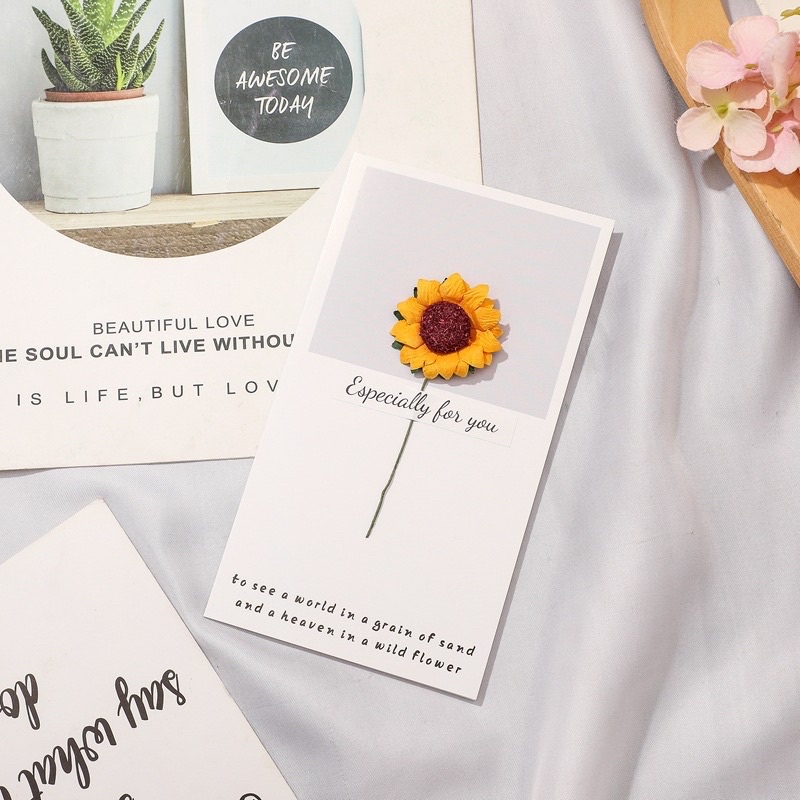 Dried Flower Cards Congratulations Shopee Malaysia