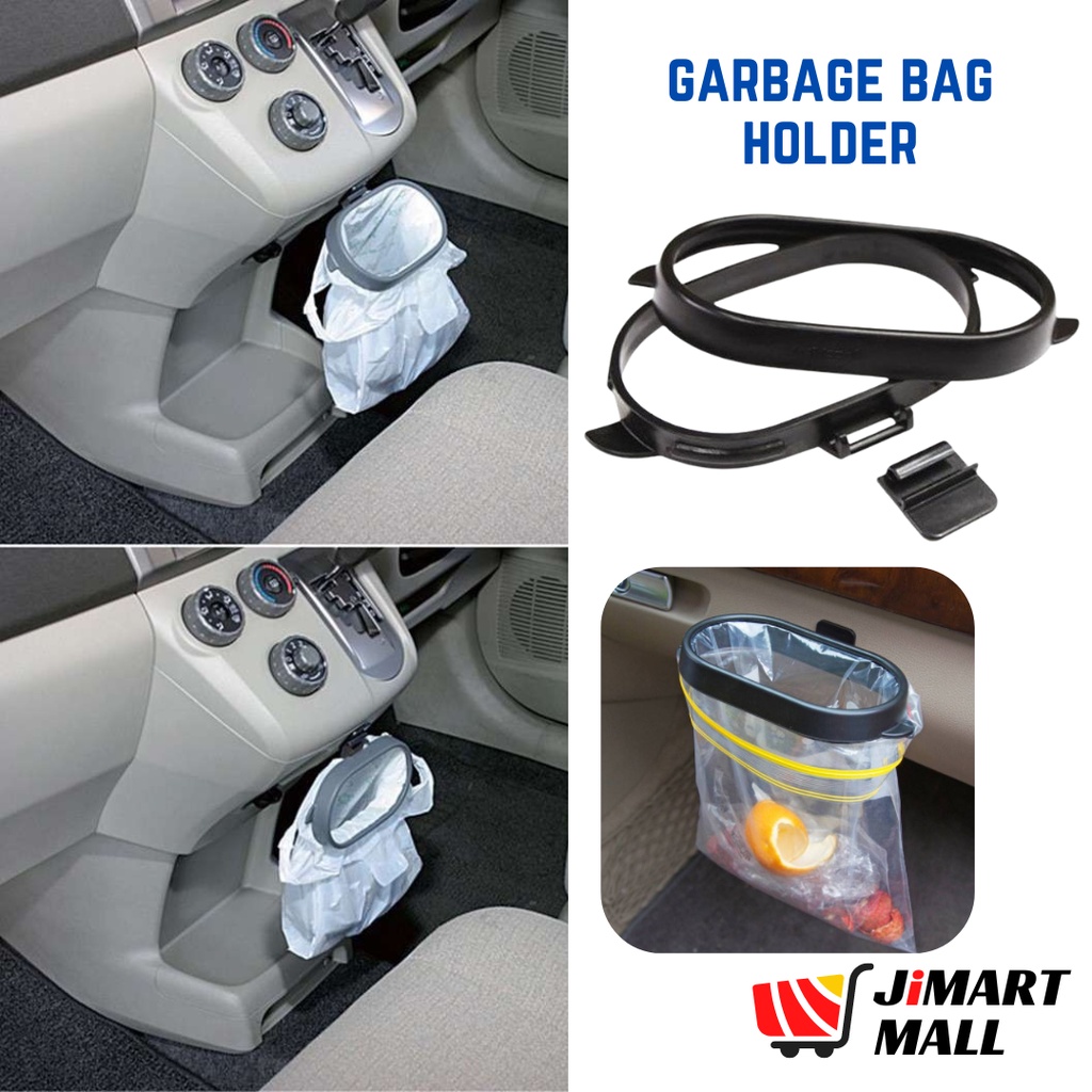CAR GARBAGE BAG HOLDER Foldable Rubbish Bin Plastic Bag Hanger Dustbin