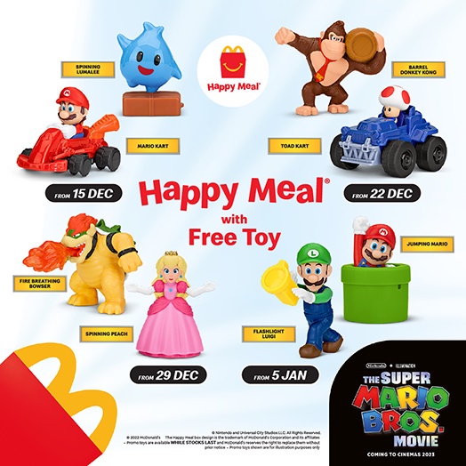 McDonald S Happy Meal Toys The Super Mario Bros 2022 Shopee Malaysia   Sg 11134201 22120 34thgag5pplv3e