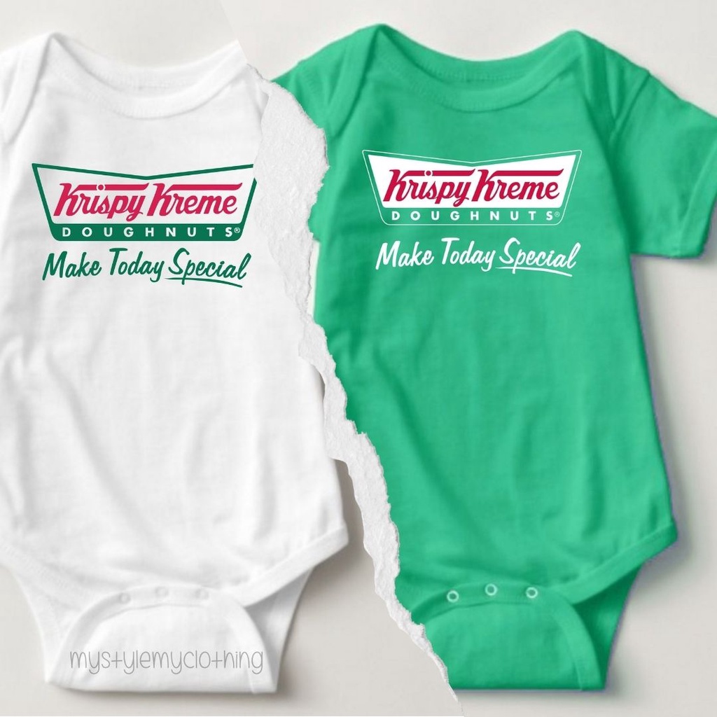 Baby Statement Fast-food Onesies -Krispy Kreme ZPDK