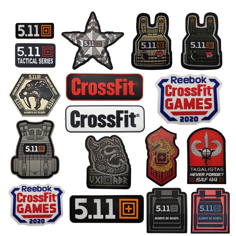 Velcro Patch Outdoor Products CrossFit Armband Hyperon Tactical Vest Standard Backpack Commemorative Sticker Multiple Designs