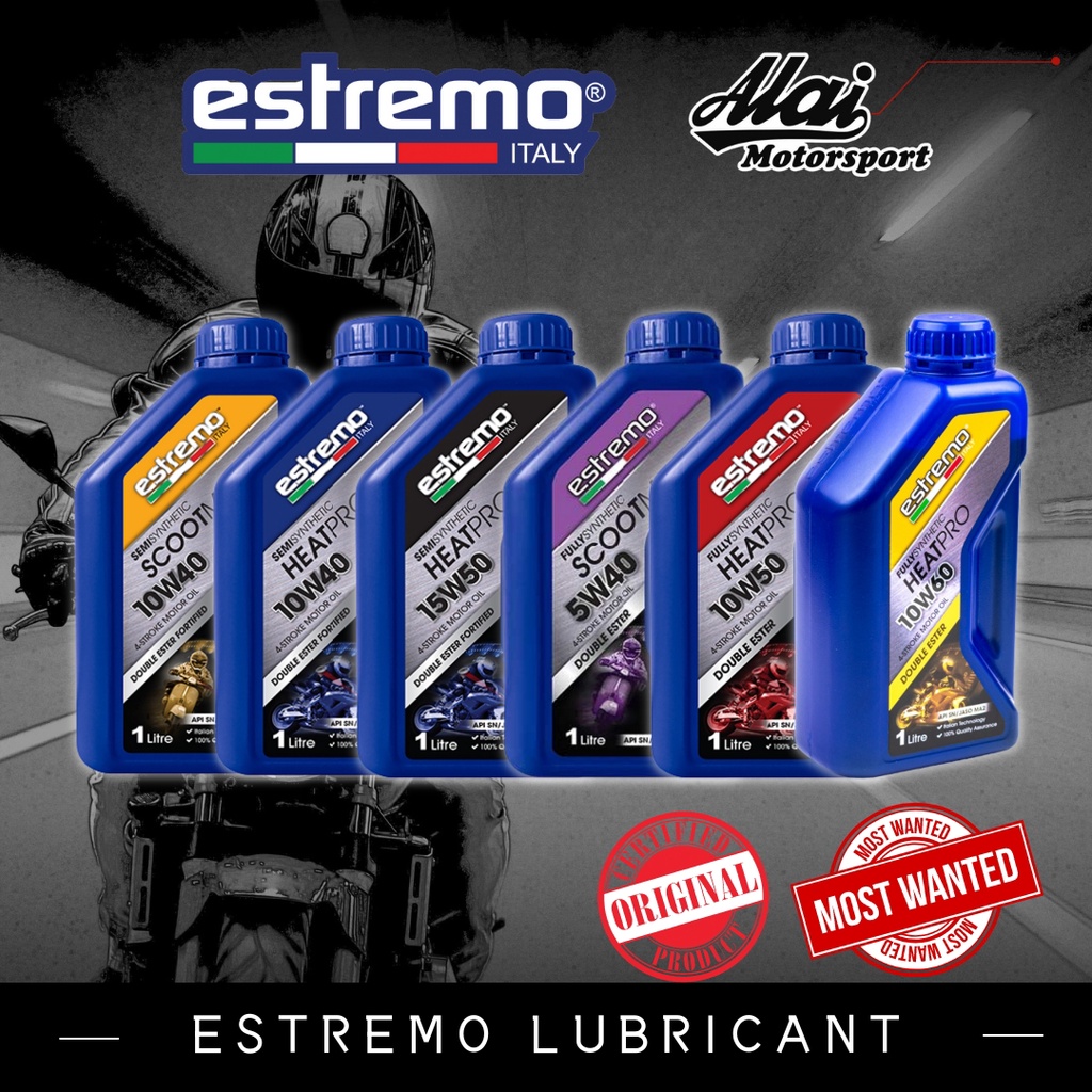 Estremo Product Original 100 Estremo Engine Oil 4t oil filter yamaha