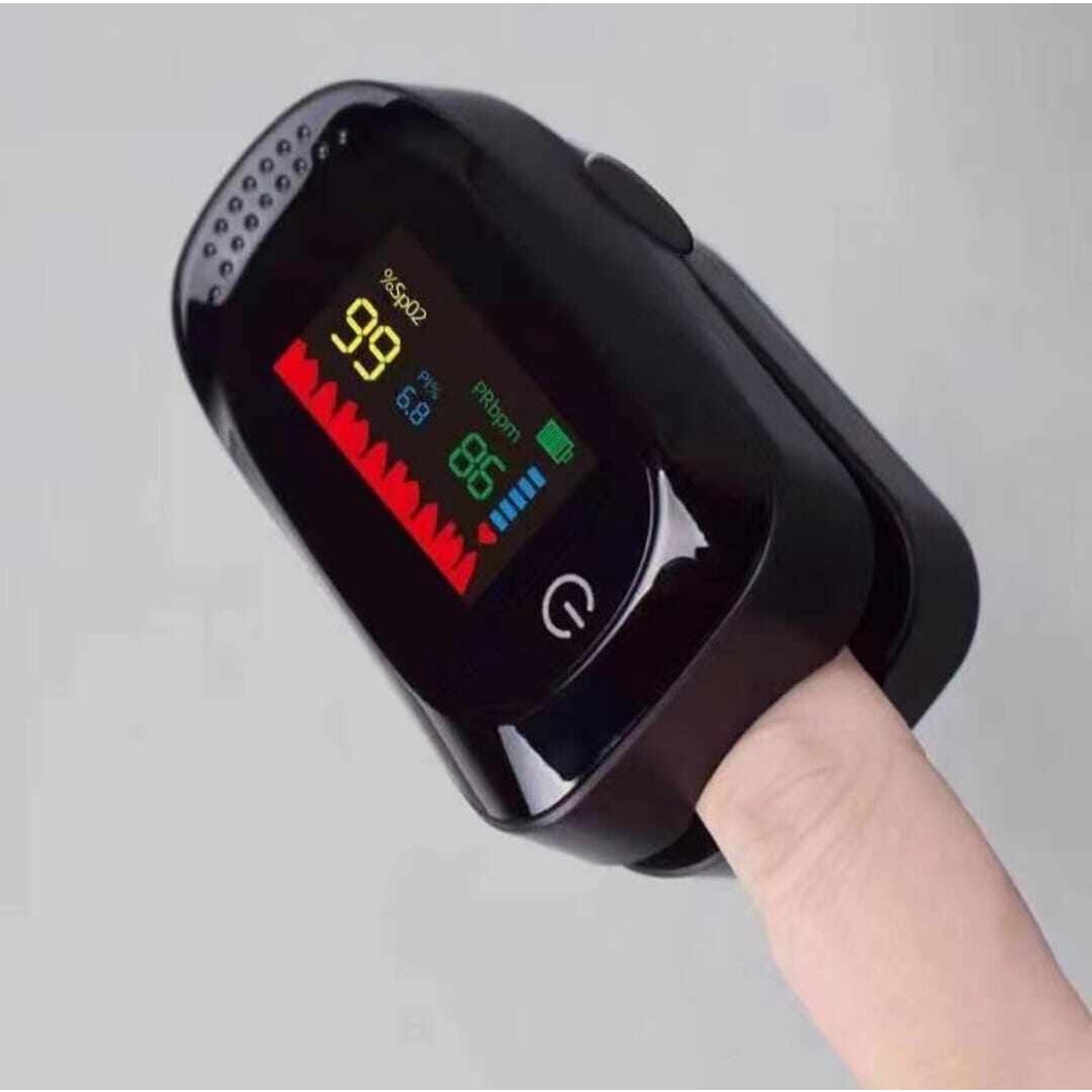 FREE GIFT Portable Finger Oximeter Fingertip Pulsoximeter Medical Equipment With Sleep Monitor Heart Rate LK87 / A2