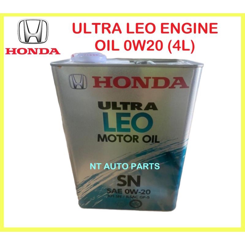 Honda Ultra Leo Sn W W Engine Oil L Made In Japan Shopee Malaysia