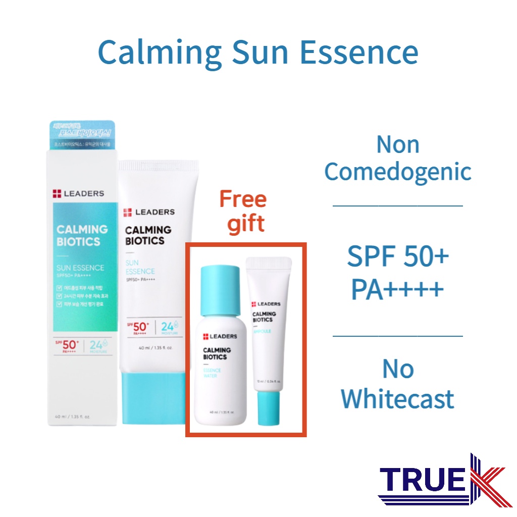 [Leaders] Calming probiotics sun essence 40ml/sunscreen/non comedogenic
