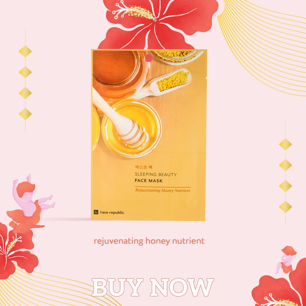 Face Republic Sleeping Beauty Face Mask Rejuvenating Honey Nutrient
