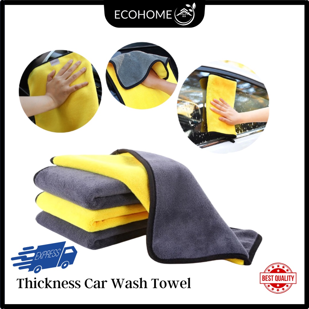 【ECOHOME】 Polishing Car Wash Towel Cleaning Cloth Washing Microfiber