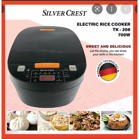 SILVER CREST RICE COOKER 5L MULTI FUNCTION INTELLIGENT RICE STEAMER POT