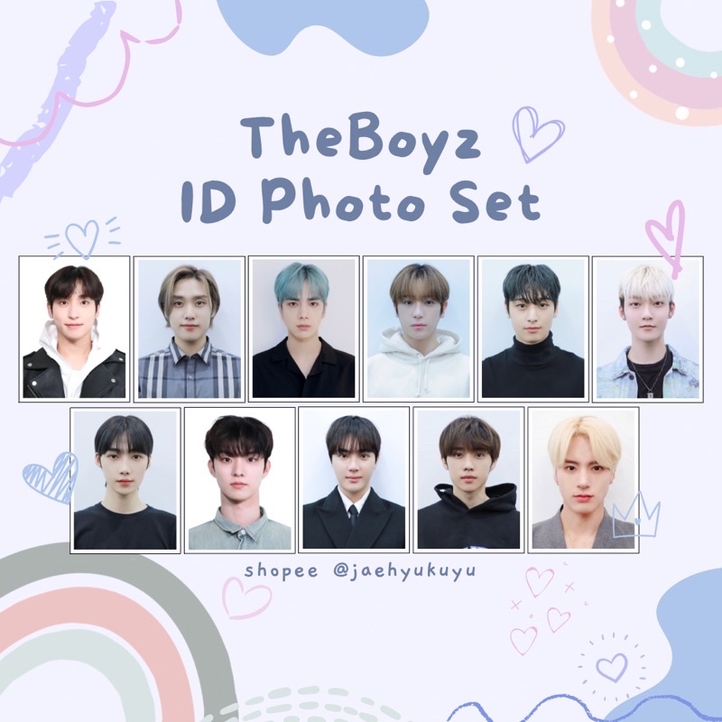 [NEW] The Boyz ID Photo Passport Set | Birthday Anniversary ID BABY PIC ...