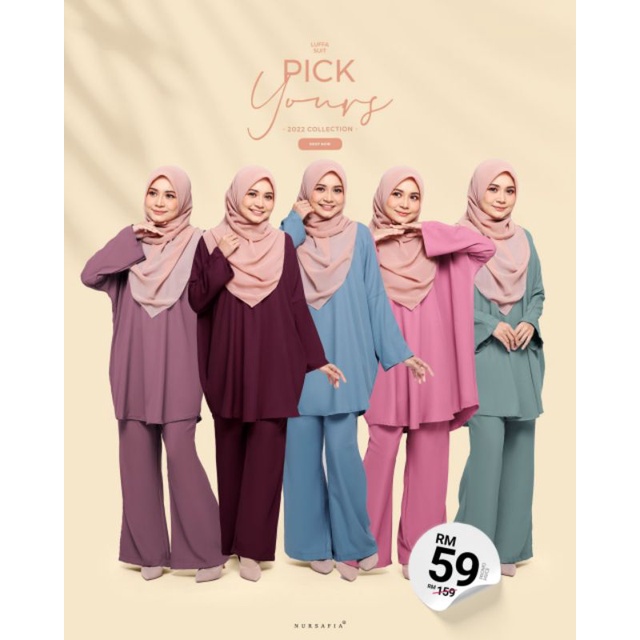 Luffa Suit Mesra Wudhu by Nursafia Boutique | Shopee Malaysia