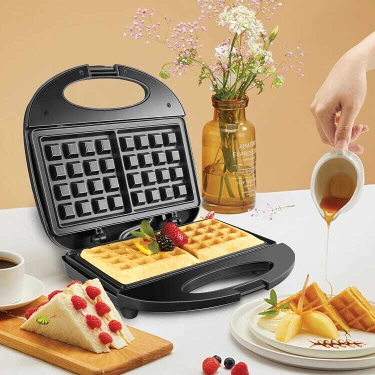 FREE GIFT SONIFER Electric Waffle Maker SF-6043 Breakfast Machine / SONIFER Mesin Waffle