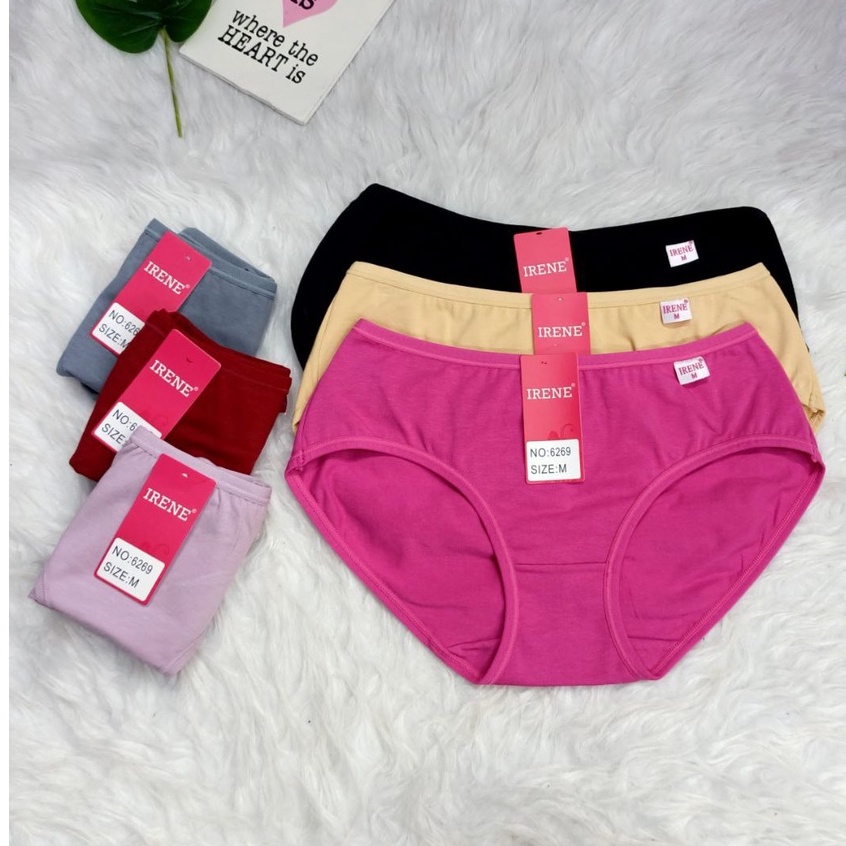 Seluar Dalam Perempuan Ladies Panties IRENE 6269 S-3XL(3pcs=1 set ...