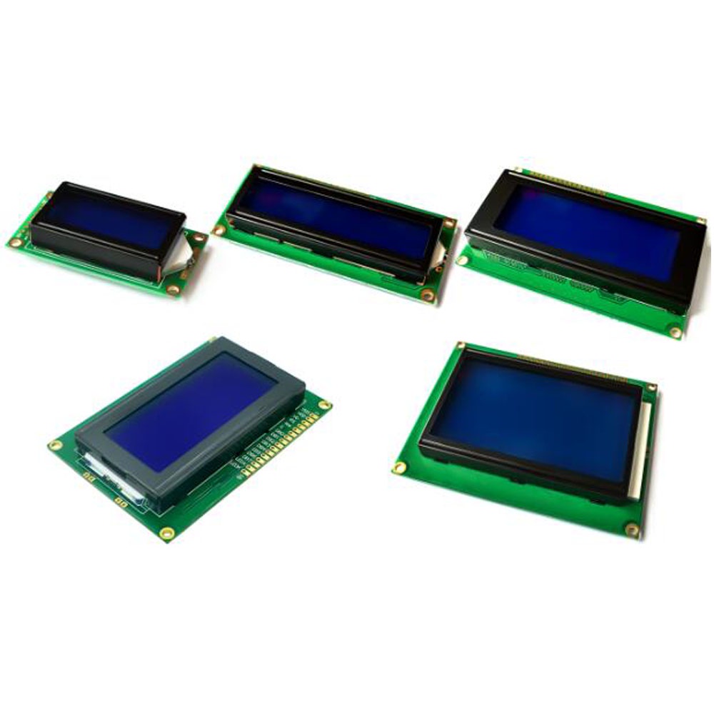 1602 16x2 HD44780 Character LCD blue + IIC/I2C 1602A/2004A/12864B ...