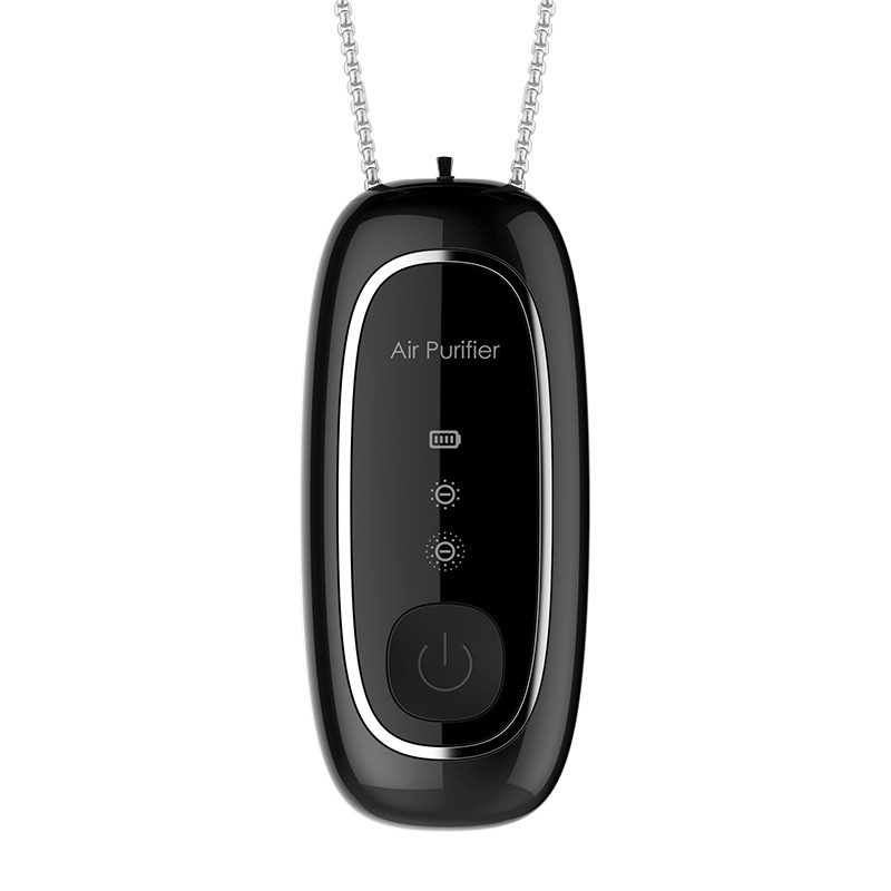 [Local Seller] EXTRA GIFT Necklace Air Purifier Necklace Mini Wearable Ionizer Necklace Portable
