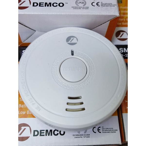 DEMCO SMOKE DETECTOR D-243-6 BATTERY OPERATED | Shopee Malaysia