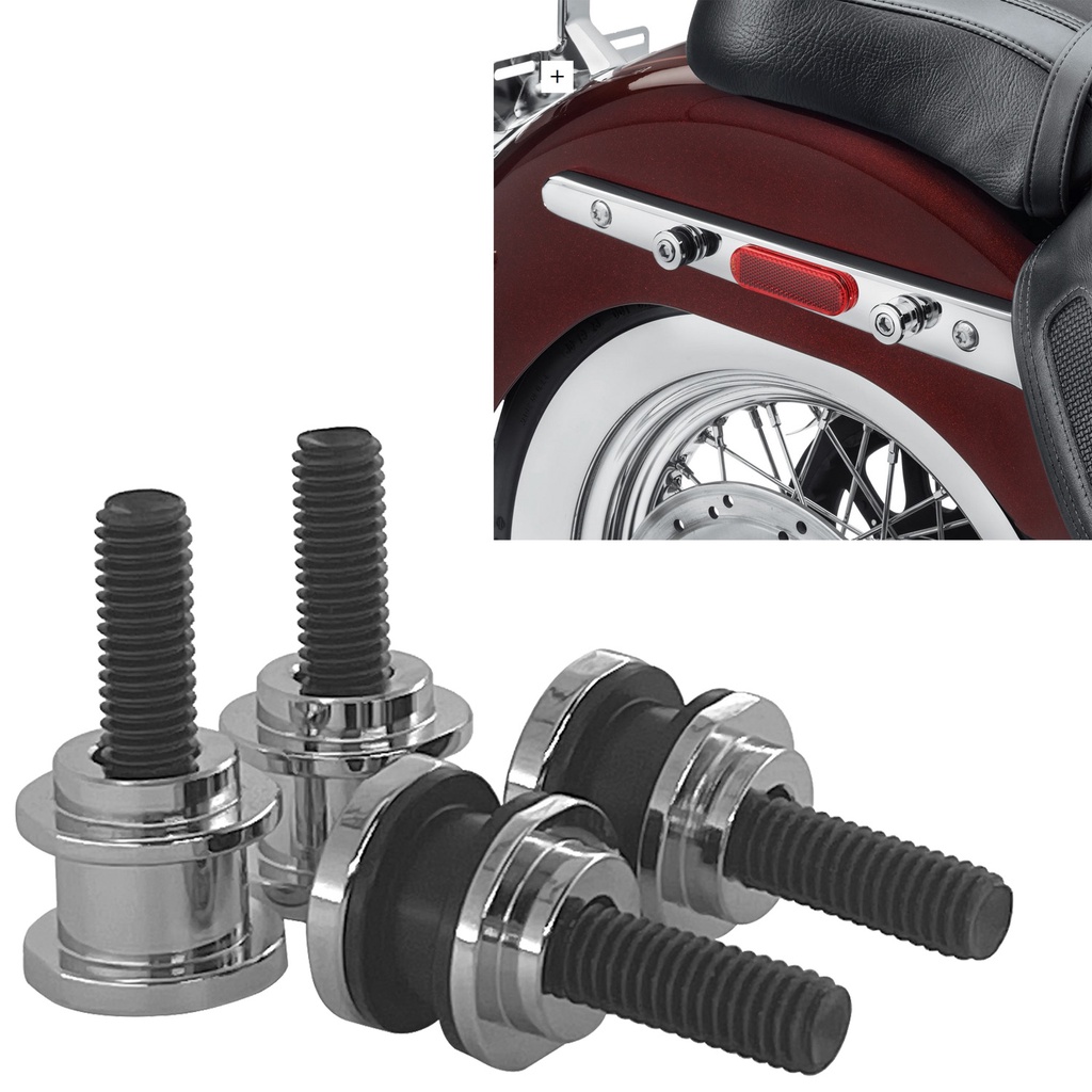 Detachable Sissy Bar Rack Docking Hardware Kit For Harley Softail