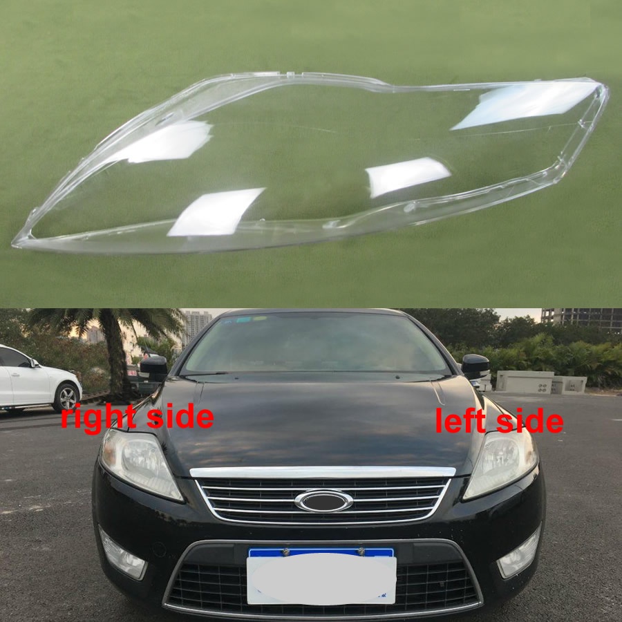 Plexiglass Headlamp Housing Transparent Lampshades Headights Cover Lamp Shell Masks For Ford Mondeo 2008 2009 2010 2011