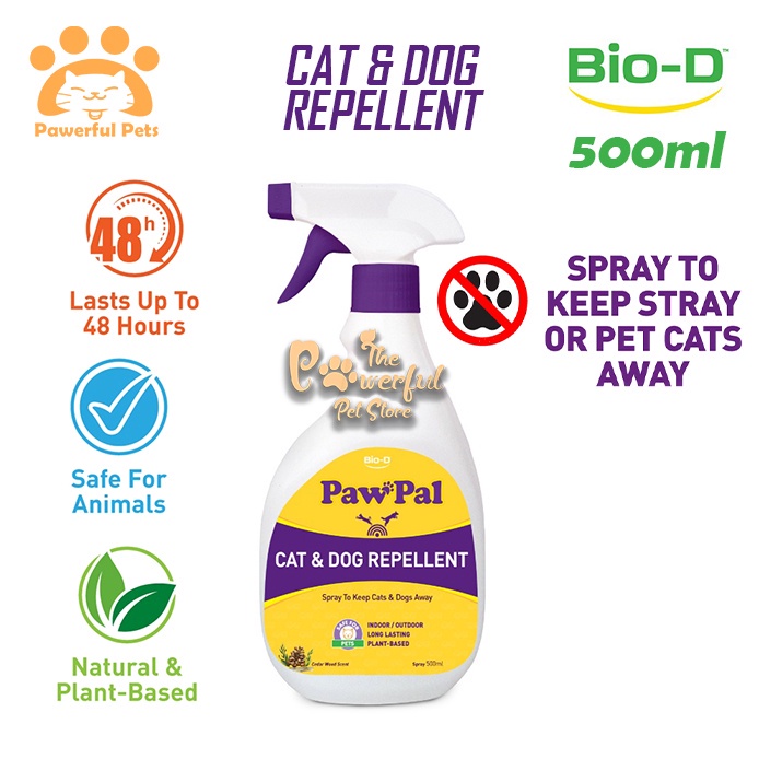 BioD PawPal Cat And Dog Repellent Spray Cedar Wood Fragrance Safe For