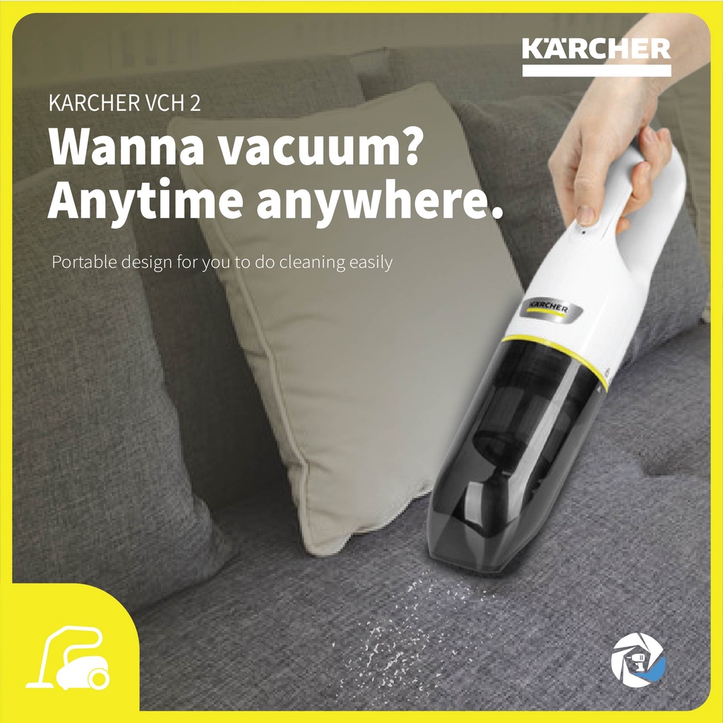 [ORINGINAL] KARCHER VCH 2 ( 1.198400.0 / VCH2 ) CORDLESS HANDHELD