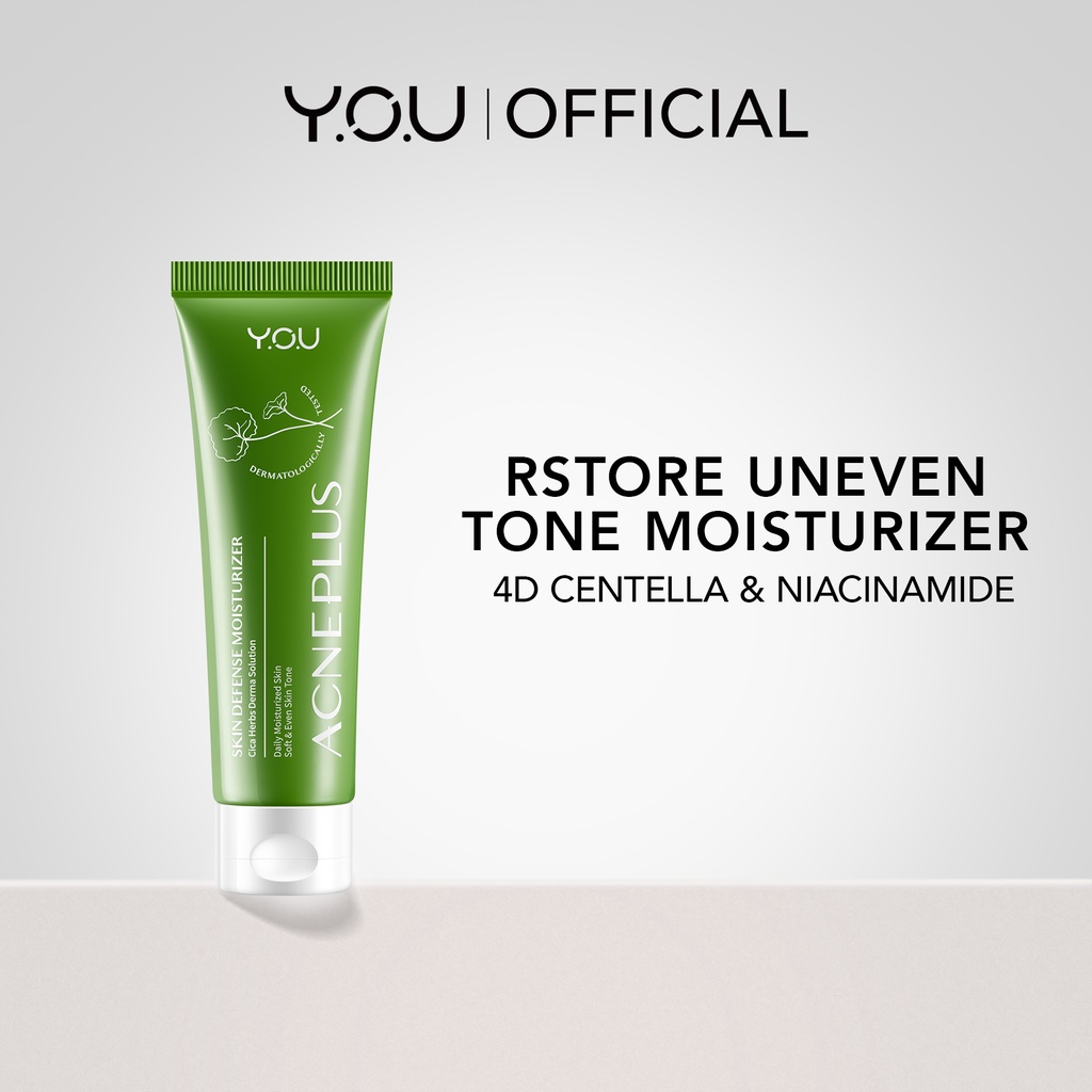 YOU The AcnePlus Series Skin Defense Moisturizer for Acne Care (25g